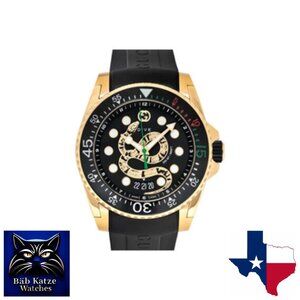 Gucci Dive KINGSNAKE DIVER-YA136219-45mm-NIBT-FAST & FREE US SHIPPING